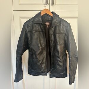 Danier Men's Black Leather Jacket